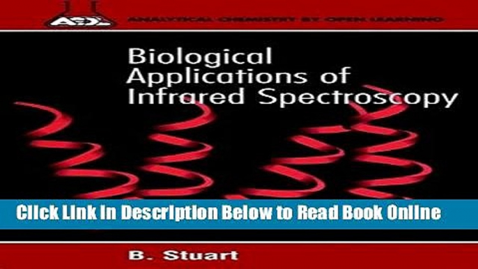 Download Biological Applications of Infrared Spectroscopy  PDF Free