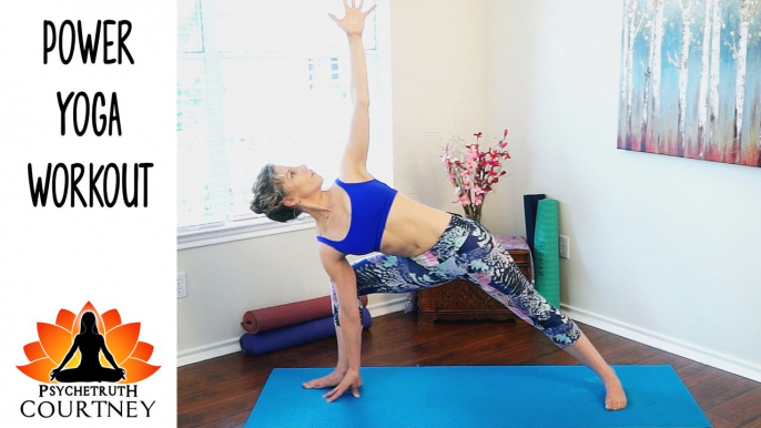 Power Yoga For Beginners Day 1 – For Energy, Confidence and Positivity Flow 25 Minute Workout