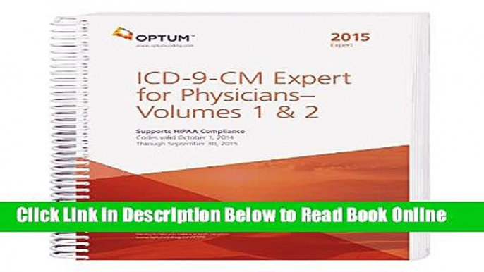 Read ICD-9-CM Expert for Physicians - 2015 (Spiral)  Ebook Free