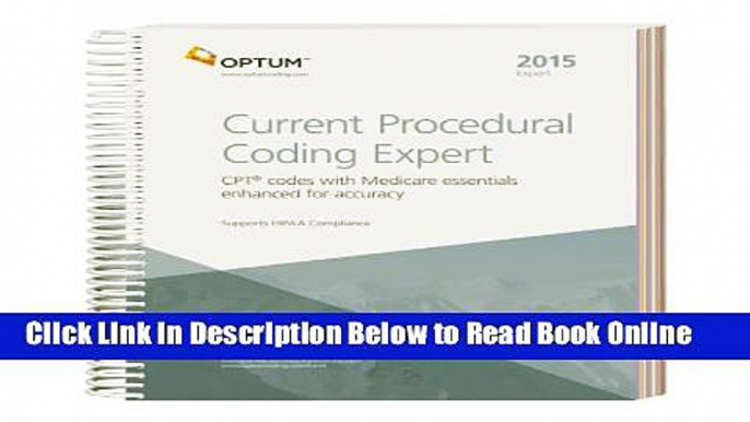 Read Current Procedural Coding Expert - 2015 Edition  Ebook Free