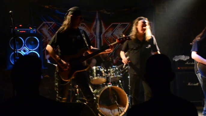 Sarissa - Fight the Devil (New Song) Live @ Stage Club, Larissa, Greece 28/4/2013