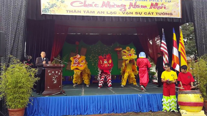 Nhạc tết 2016 tại chùa