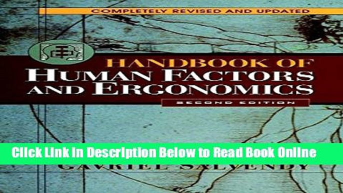 Download Handbook of Human Factors and Ergonomics  PDF Online