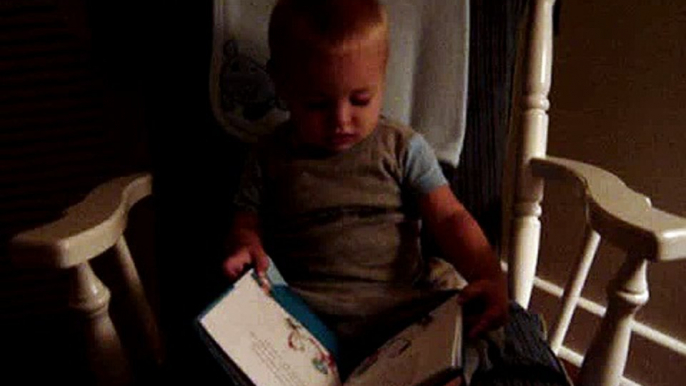 Boy reads at 20 months!