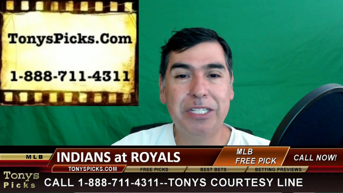 Cleveland Indians vs. Kansas City Royals Pick Prediction MLB Baseball Odds Preview 6-13-2016