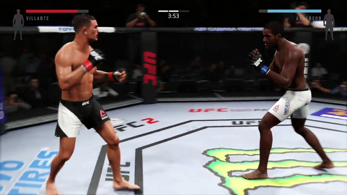 EA SPORTS UFC 2 ● UFC TOP 2016 MMA FIGHT ● GIAN VILLANTE VS COREY ANDERSON