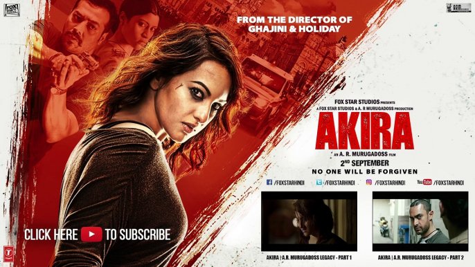Akira - Bollywood HD Hindi Movie Trailer [2016] - Sonakshi Sinha