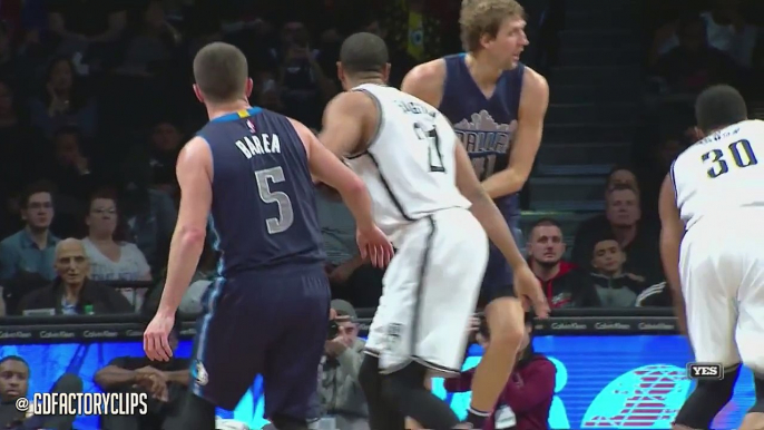 Dirk Nowitzki Full Highlights at Nets (2015.12.23) - 22 Pts, Clutch, HISTORY!