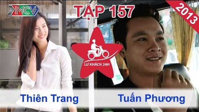 Thiên Trang vs. Tuấn Phương | LỮ KHÁCH 24H | Tập 157 | 170313