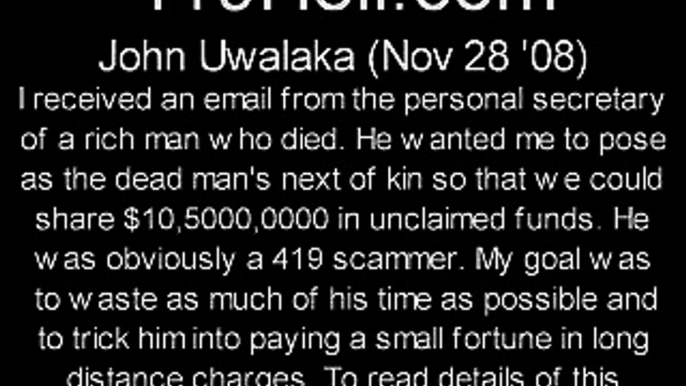 John Uwalaka Nov 28 08