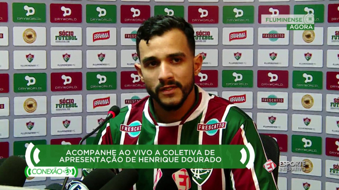 Henrique Dourado revelou sua expectativa de estreia pelo Fluminense