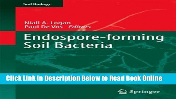 Download Endospore-forming Soil Bacteria (Soil Biology)  Ebook Free