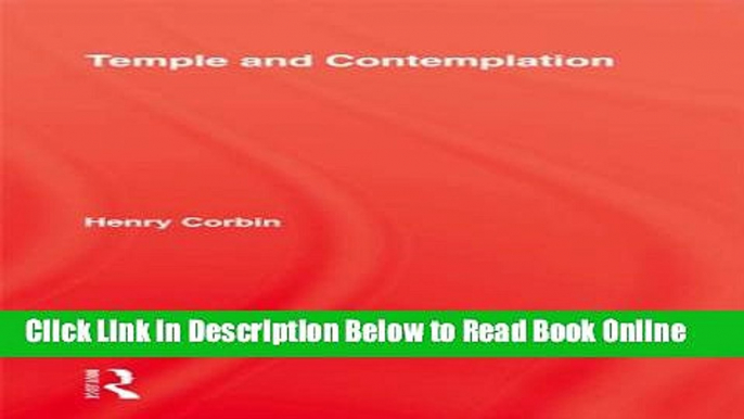 Download Temple   Contemplation (Islamic Texts and Contexts)  PDF Free