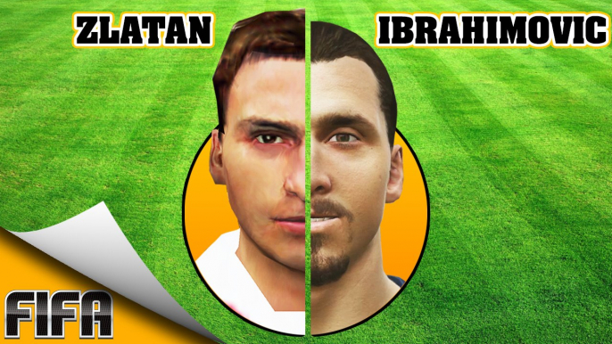 ZLATAN IBRAHIMOVIC from FIFA 02 to FIFA 16