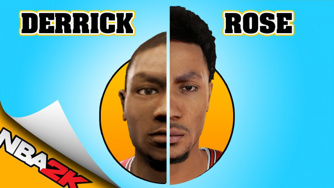 DERRICK ROSE from NBA 2K9 to NBA 2K16