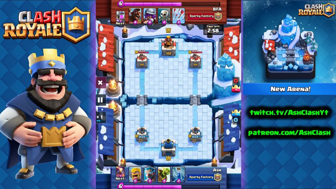 Clash Royale - NEW Frozen Peak Arena & BIGGEST Clash Royale Tournament!