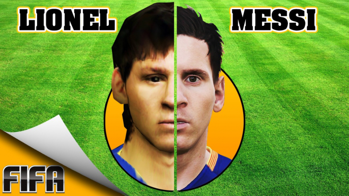 LIONEL MESSI from FIFA 06 to FIFA 16