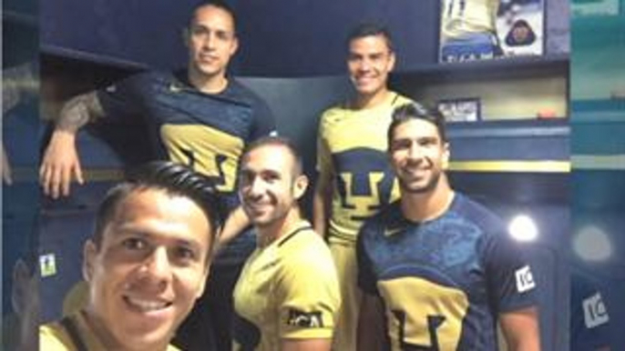 Jugadores de Pumas revelan nueva piel