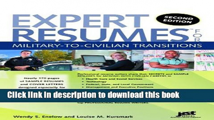 Read Expert Resumes for Military-To-Civilian Transitions 2nd Ed  Ebook Free