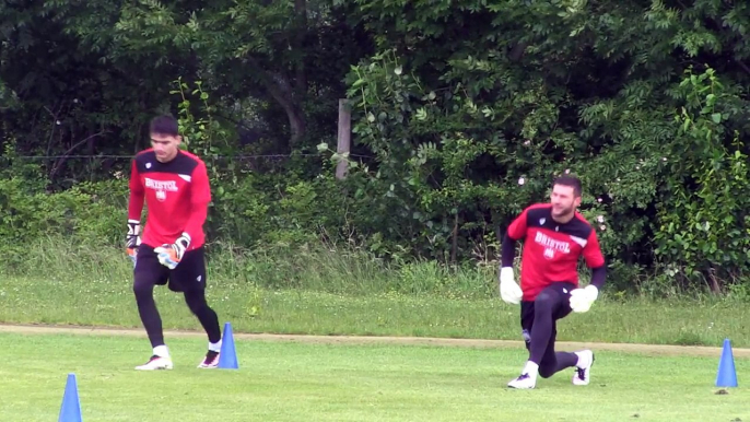 Bristol City players return to training