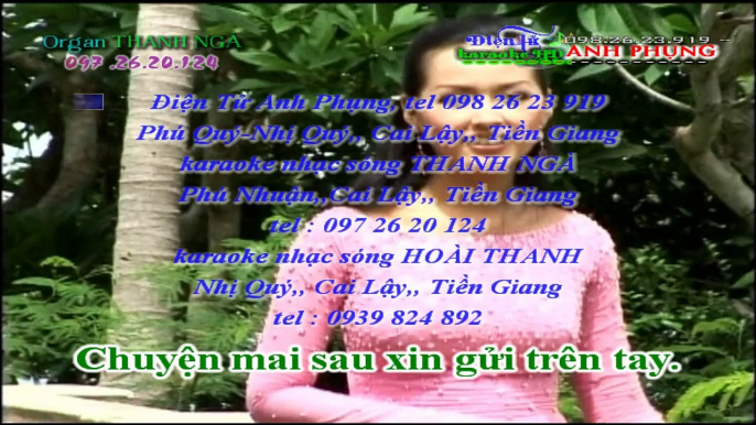 Bài Không Tên Số 4 [karaoke nhạc sống] full Hd 2016 Điện Tử Anh Phụng