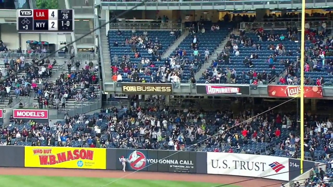 LAA@NYY - Yankees put on power display against Angels.