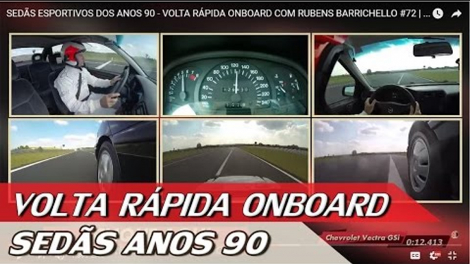 SEDÃS ESPORTIVOS DOS ANOS 90 - VOLTA RÁPIDA ONBOARD COM RUBENS BARRICHELLO #72 | ACELERADOS