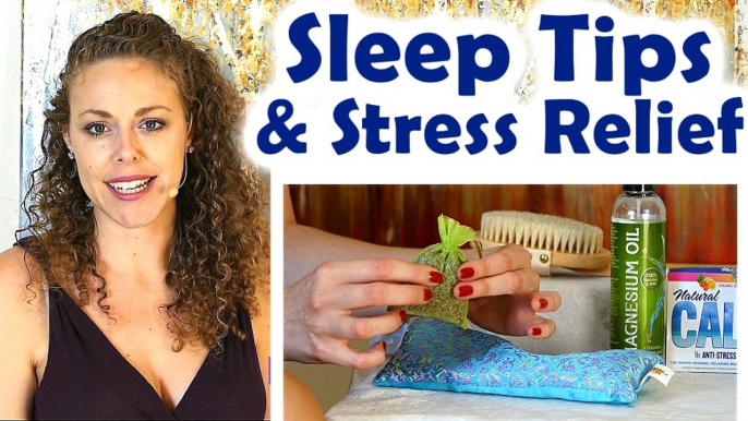 Sleep, Stress & Anxiety! Health Tips for Relaxation | Late Night Snacks, ASMR, Bedding, Bedtime!