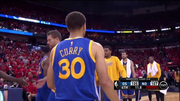 Stephen Curry sends Game 3 vs Pelicans to OT with two 3-pointers 4-23-15