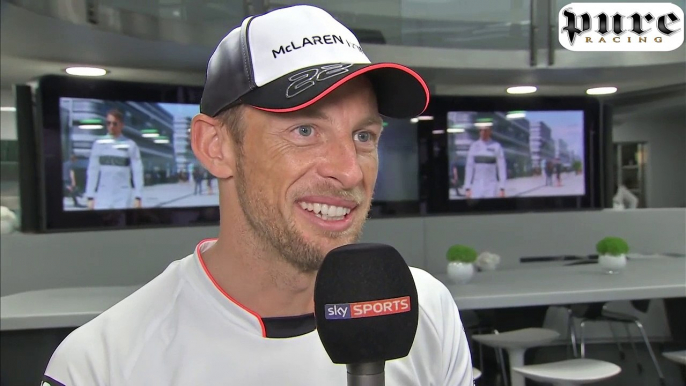 F1 (2016) British GP - Button Silverstone is special