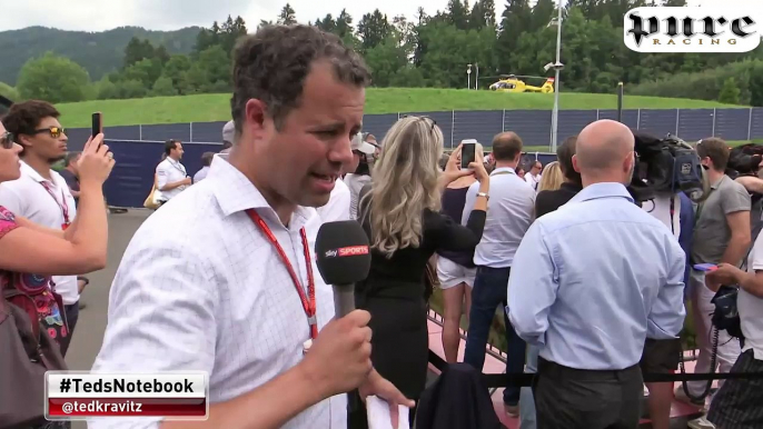 F1 (2016) Austrian GP - Teds qualifying notebook