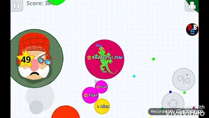 Agar.io// Reaching Level 25!