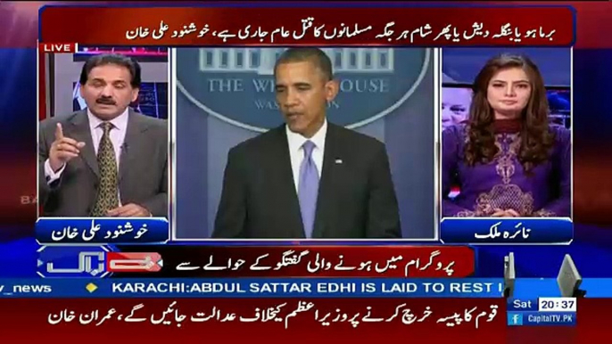 khushnood ali khan exposes the important facts about the barak obama and reveals  he is a muslim