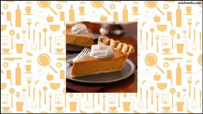 Recipe New-Fashioned Pumpkin Pie Recipe