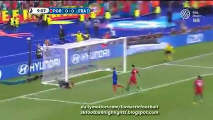 Rui Patricio Fantastic Double Save HD - Portugal vs France 10.07.2016 HD