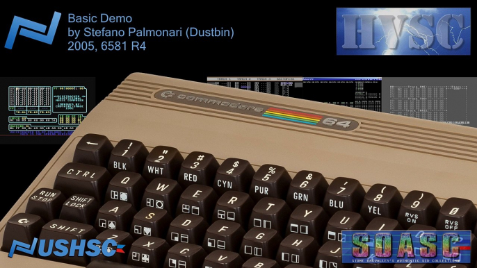 Basic Demo - Stefano Palmonari (Dustbin) - (2005) - C64 chiptune