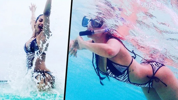 HOT Malaika Arora Sizzles In BIKINI In Maldives