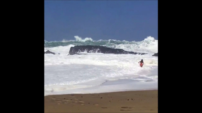 Des vagues géantes frappent Kauai pendant El Nino! Dingue...