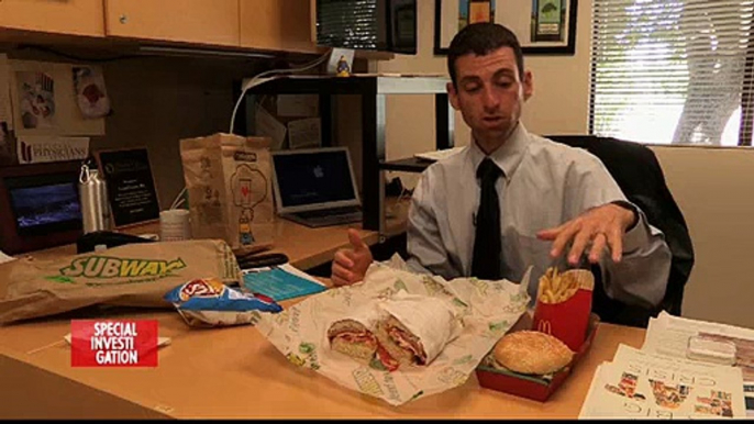 Subway ou McDonald's : Qui est le plus calorique ? Regardez