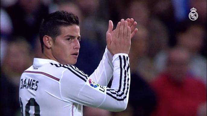 Relembre belos lances e gols de James Rodríguez pelo Real Madrid
