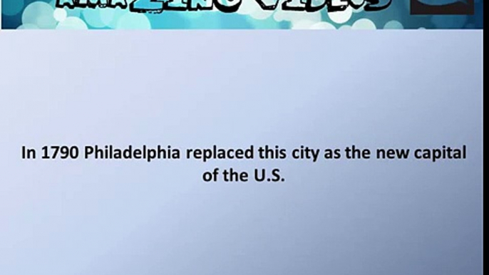 In 1790 Philadelphia replaced this city as the new capital of the U.S. # Quiz # Question