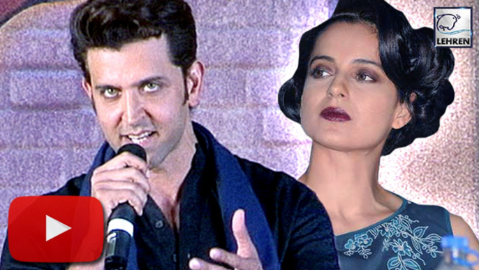 Hrithik Roshan REACTS On Kangana Question