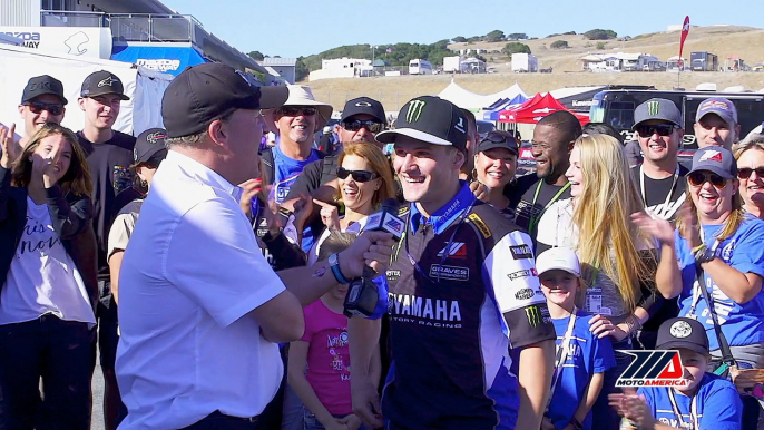 Cameron Beaubier, MotoAmerica Superbike Race Two Mazda Raceway Laguna Seca