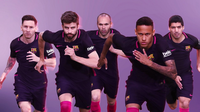 Nike Unveils FC Barcelona Away Kit 2016/17