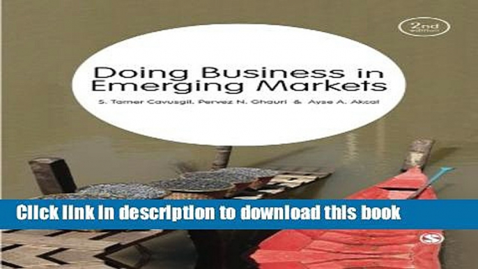 Read Doing Business in Emerging Markets  Ebook Free