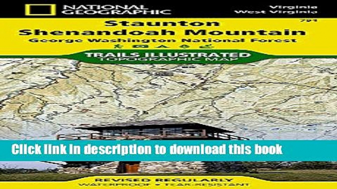 Download Staunton/Shenandoah Mountain, George Washington National Forest Hiking Map E-Book Free