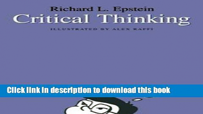 Read Critical Thinking  PDF Free