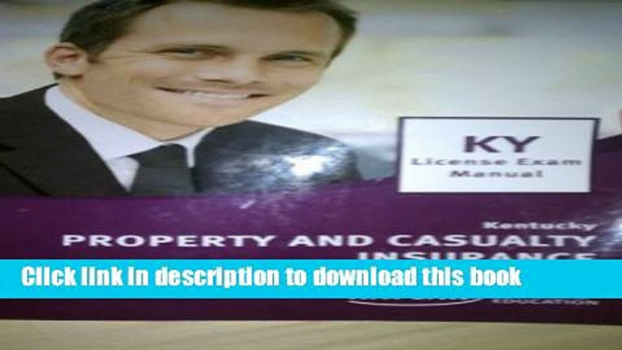 [PDF] Ky License Exam Manual Property and Casualty Insurance Download Full Ebook