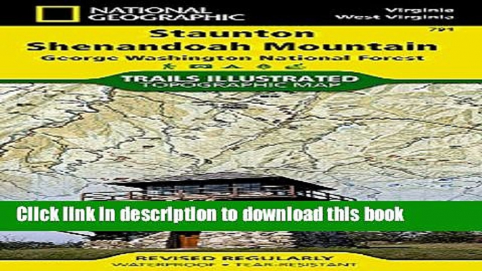 Read Staunton/Shenandoah Mountain, George Washington National Forest Hiking Map  Ebook Free