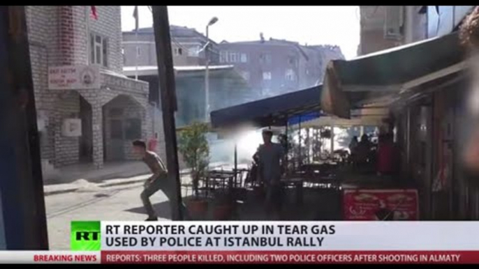 Street Clashes: Turkish police fire tear gas at anti-government protesters